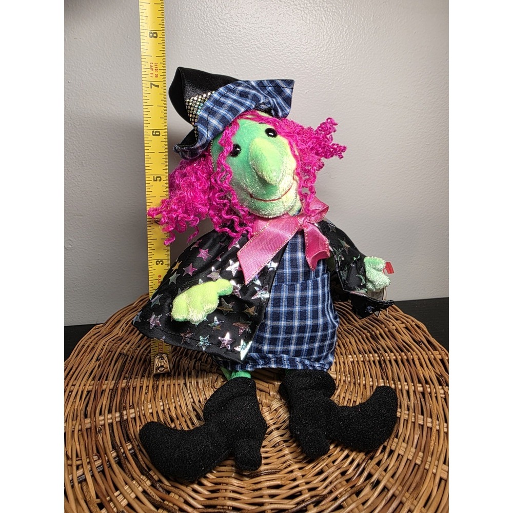 Halloween TY Beanie Babies Vintage SCARY Witch  Birthday October 25, 2000